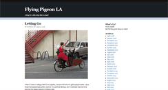 Desktop Screenshot of flyingpigeon-la.com